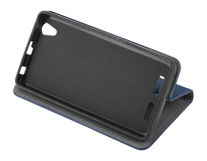 Case for Samsung Galaxy A56 A566 / A36 A366, OEM, Smart Magnet, Navy Blue