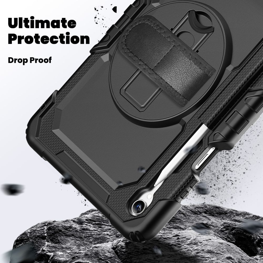 Etui na Samsung Galaxy Tab S11, Tech-Protect, Solid360, Czarny