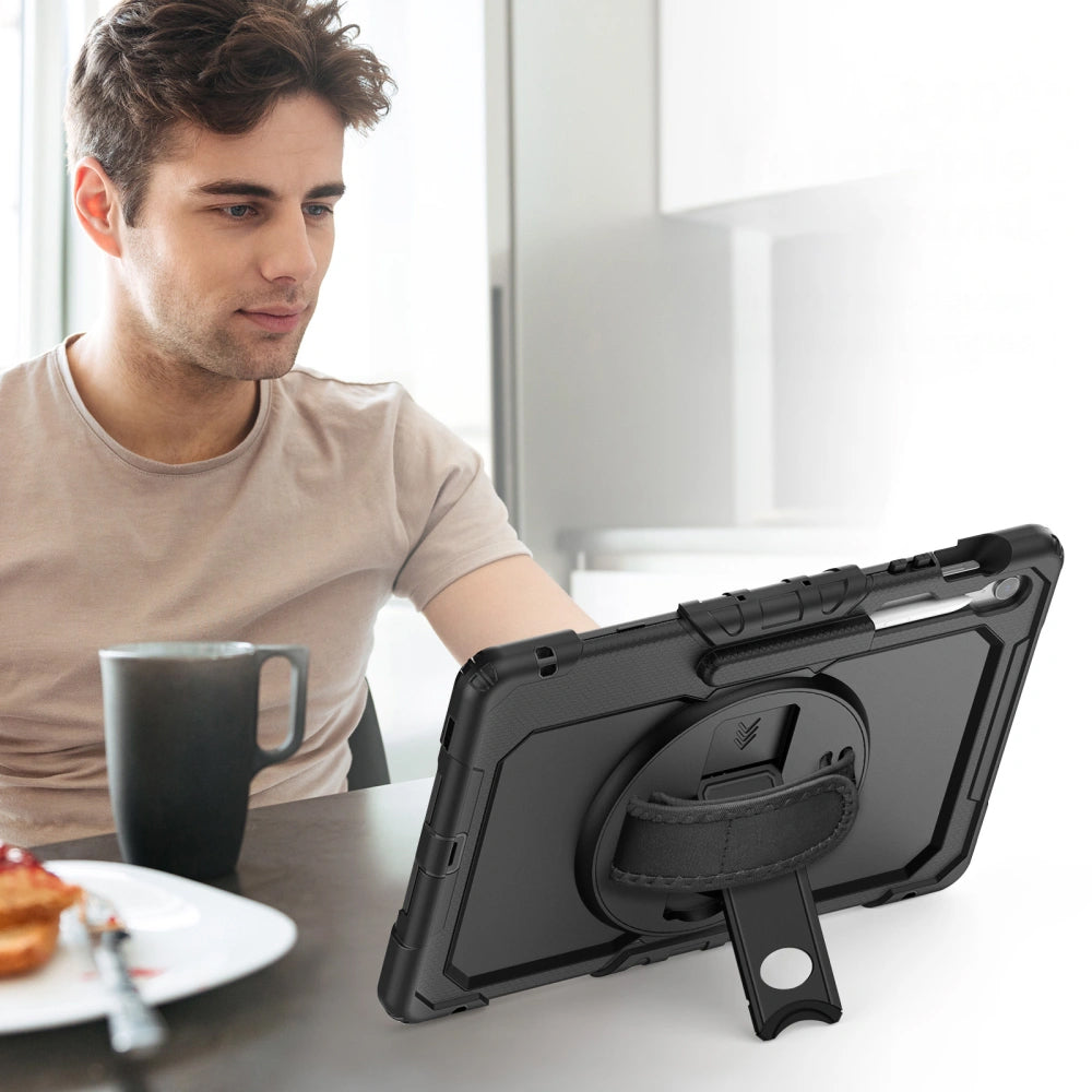 Etui na Samsung Galaxy Tab S10 FE+, Tech-Protect, Solid, Czarna