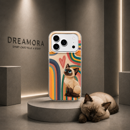 Etui na Samsung Galaxy A07 5G A076 / A07 4G A075, Perfect Case, Dreamora Kitty, Wielokolorowe