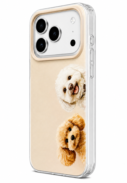 Etui na Samsung Galaxy A07 / A07 4G A075, Perfect Case, Dreamora Poodle, Wielokolorowe