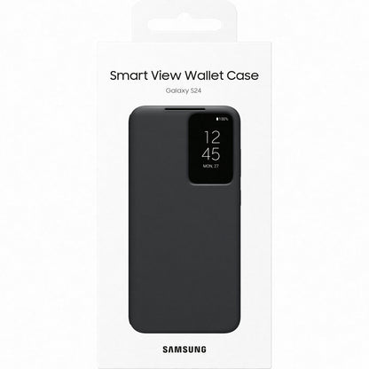 Etui do Samsung Galaxy S24 S921, S-View Wallet, czarny EF-ZS921CBEGWW 