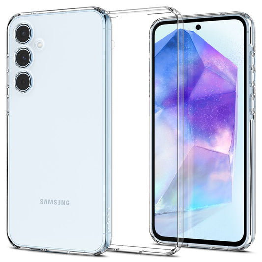 Etui do Samsung Galaxy A55 5G A556, Spigen, ciekły kryształ, przezroczysty ACS07537 