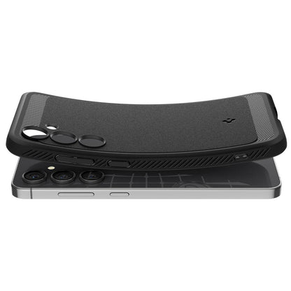 Etui do Samsung Galaxy S24 FE S721, Spigen, Rugged Armour, Czarny ACS08578 