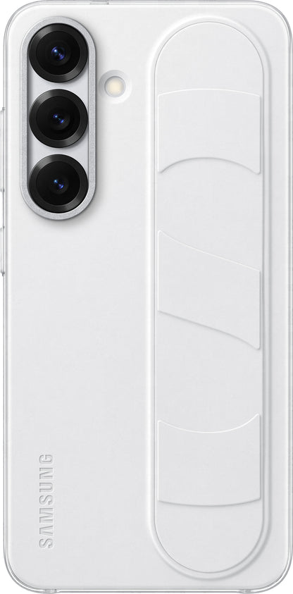 Etui Standing Grip dla Samsung Galaxy S25 S931, Białe EF-GS931CWEGWW
