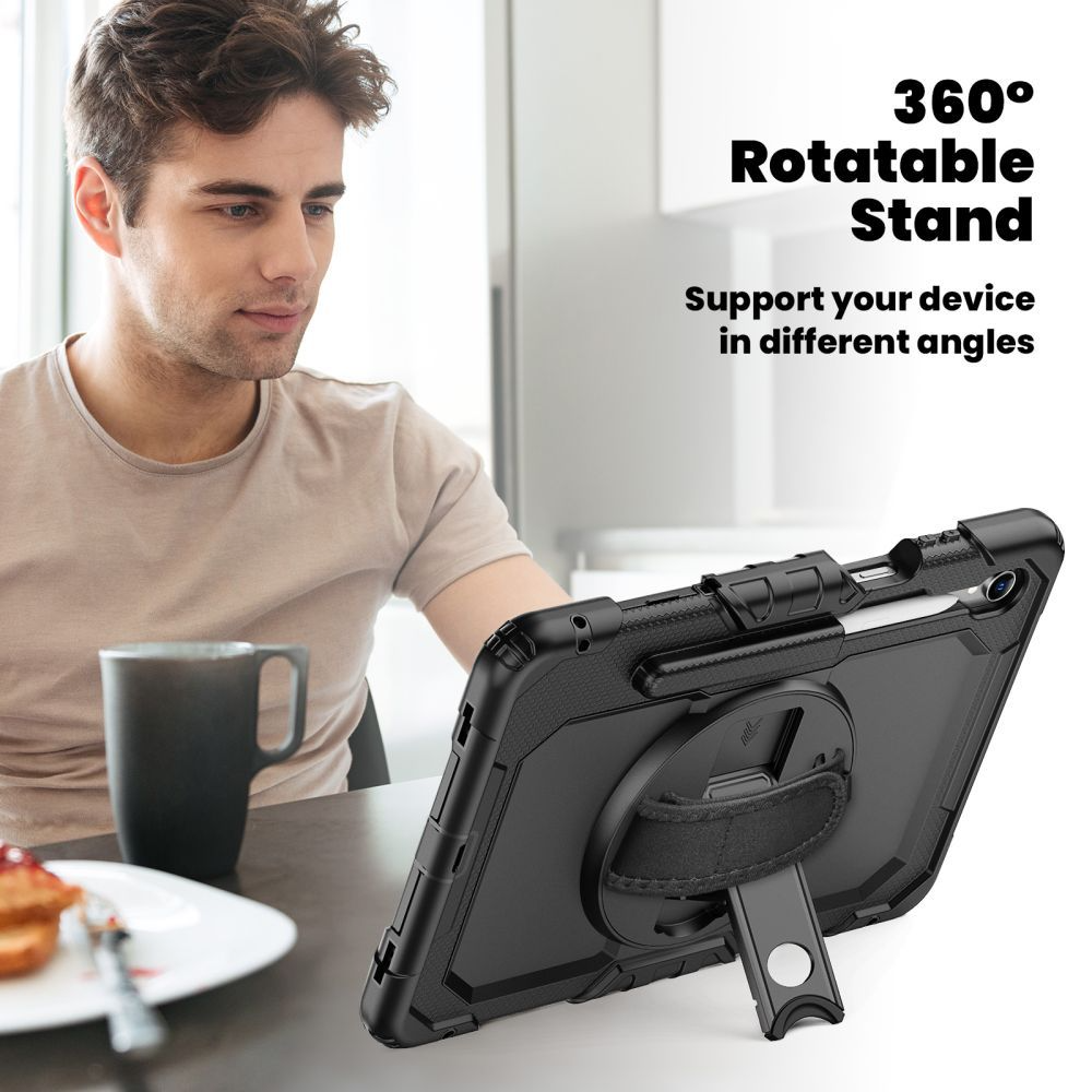 Etui na Samsung Galaxy Tab S11, Tech-Protect, Solid360, Czarny