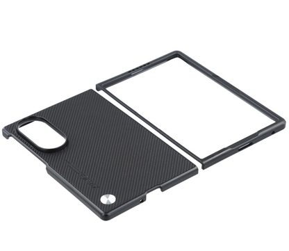 Etui na Samsung Galaxy Z Fold8 F971, X-Level, Carbon, Czarny