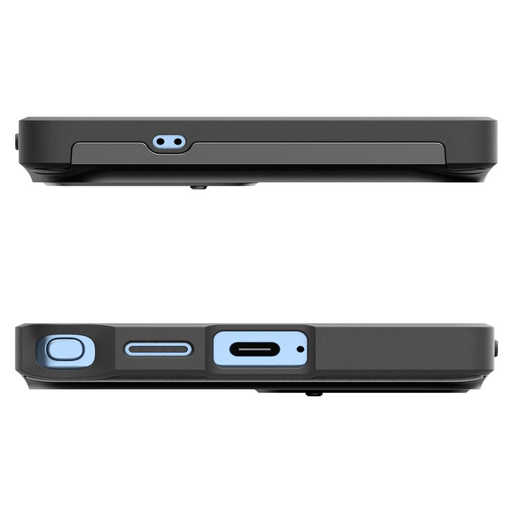 Etui na Samsung Galaxy S25 Ultra S938, Spigen, OPTIK ARMOR, Czarne ACS08969