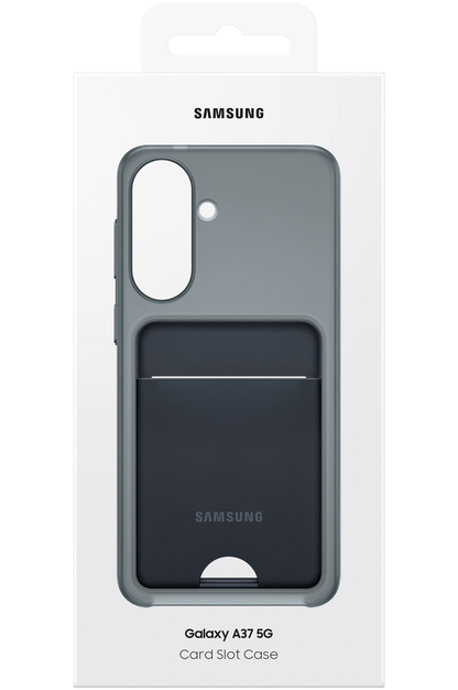 Etui z miejscem na kartę dla Samsung Galaxy A37 5G, Czarne EF-OA376TBEGWW