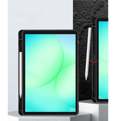 Case for Samsung Galaxy Tab A11 / Tab A9, Tech-Protect, SC PEN Hybrid, Black