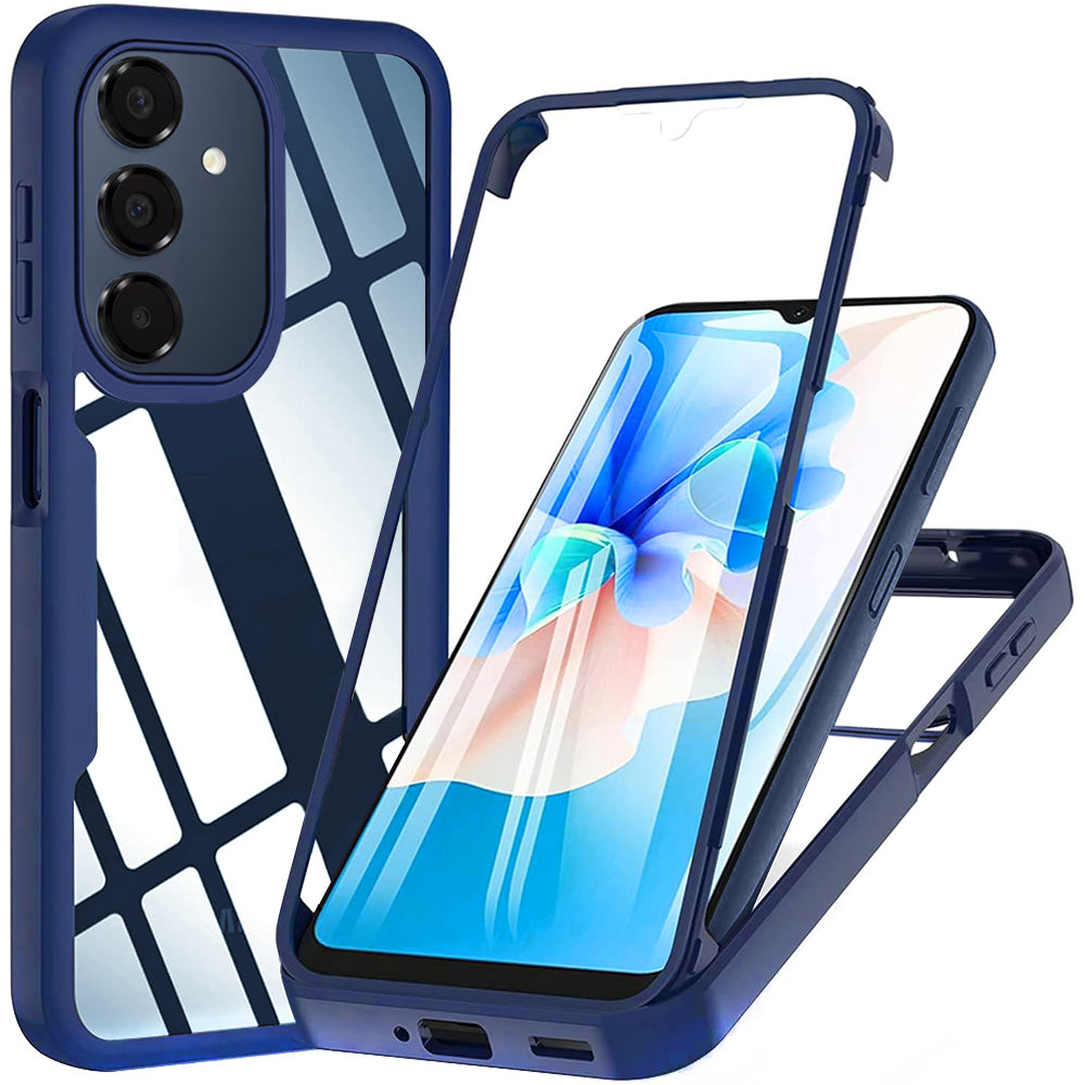 Etui na Samsung Galaxy A17 5G / A16 5G A166 / A16 4G A165, Techsuit, ColorVerse 360, Niebieskie