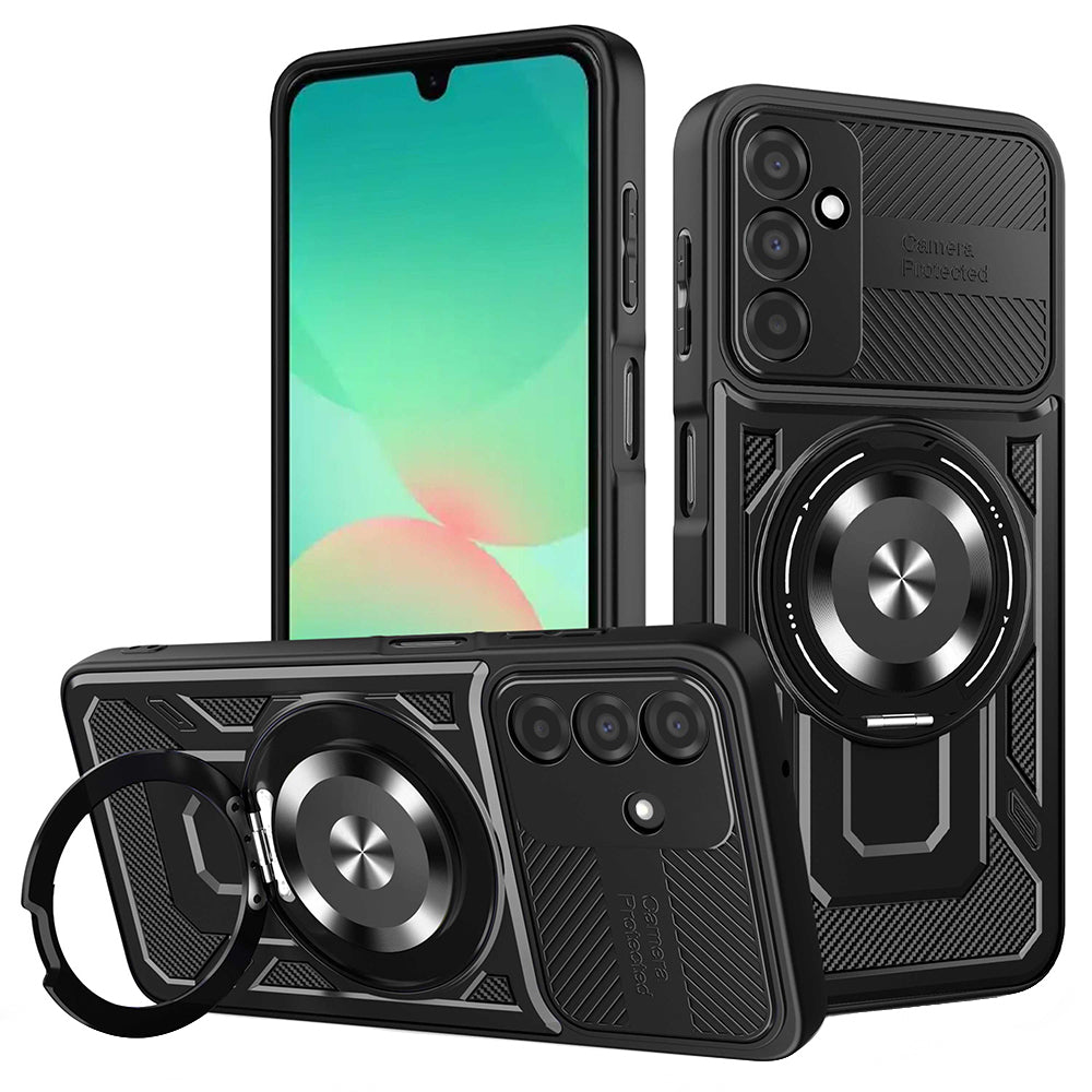 Etui na Samsung Galaxy A26 A266, Techsuit, RuggedCam, czarne