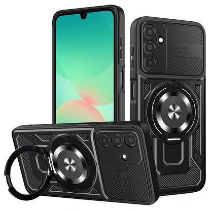 Etui na Samsung Galaxy A26 A266, Techsuit, RuggedCam, czarne
