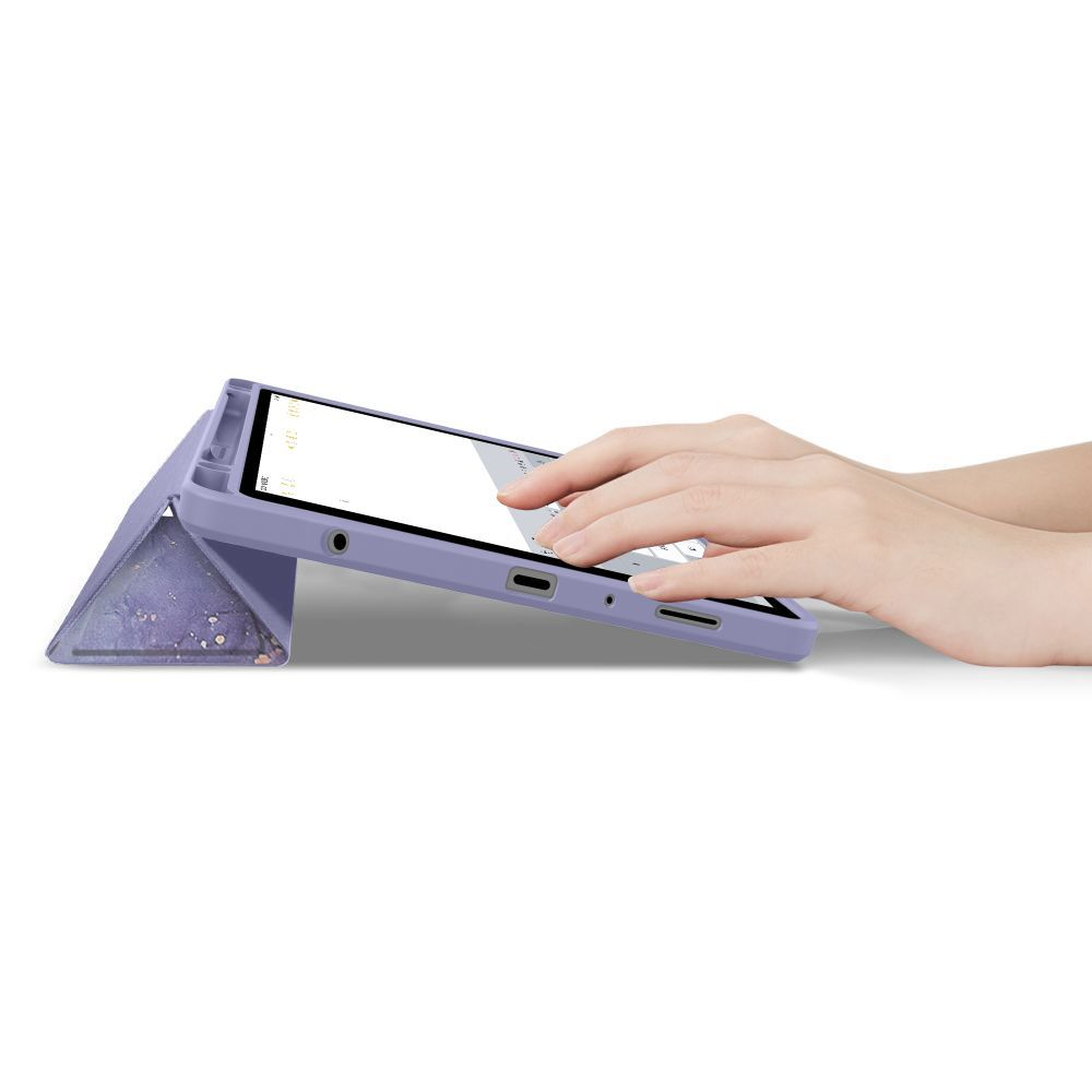 Case for Samsung Galaxy Tab A11 / Tab A9, Tech-Protect, SC PEN Hybrid, Violet