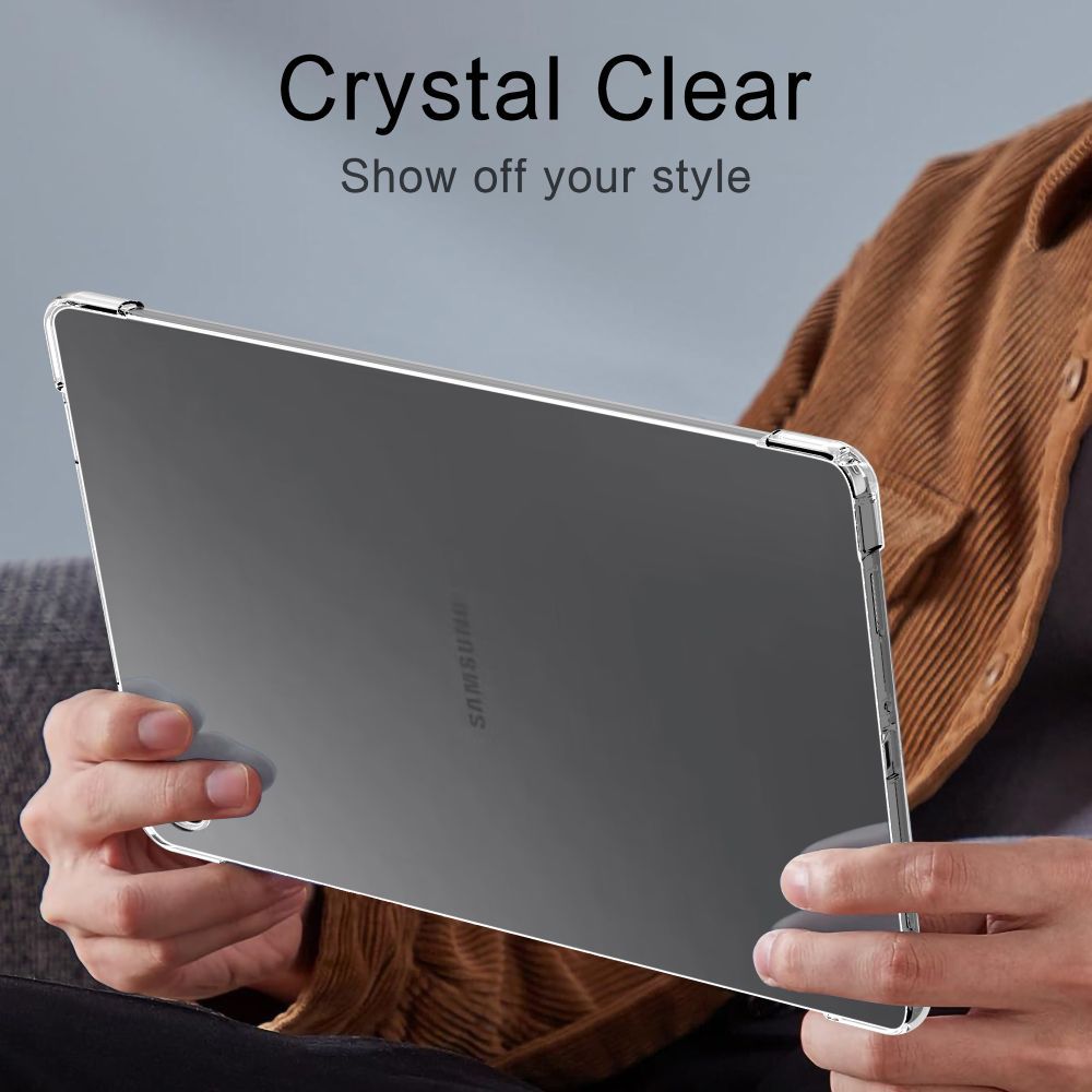 Etui na Samsung Galaxy Tab A11 / Tab A9, Tech-Protect, Flexair, Przezroczyste