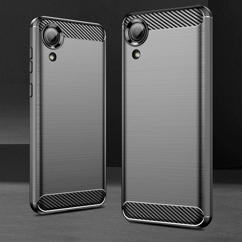 Etui na Samsung Galaxy A03 Core A032, Techsuit, Carbon, Czarny