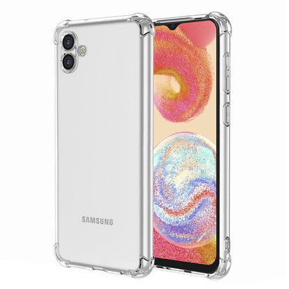 Etui na Samsung Galaxy A04e A042 / M04 M045, Techsuit, Shockproof Clear, Przezroczyste