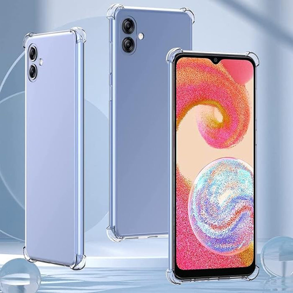 Etui na Samsung Galaxy A04e A042 / M04 M045, Techsuit, Shockproof Clear, Przezroczyste
