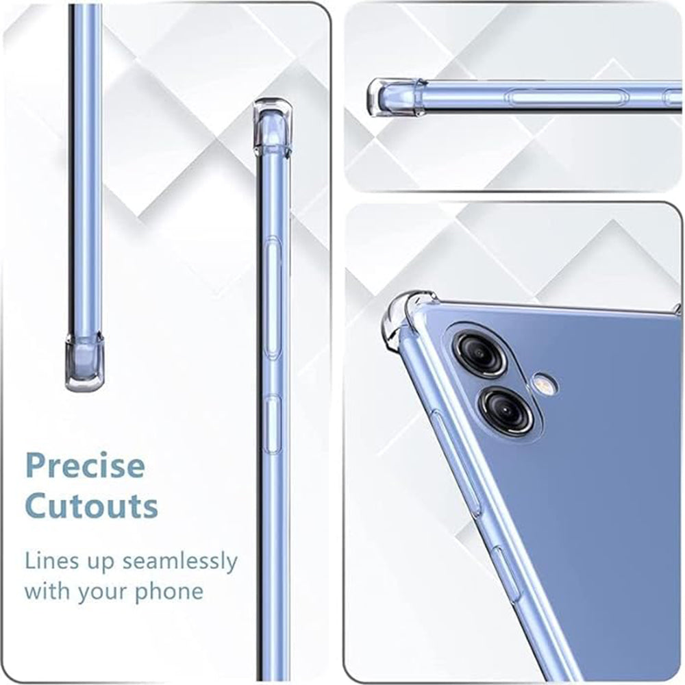 Etui na Samsung Galaxy A04e A042 / M04 M045, Techsuit, Shockproof Clear, Przezroczyste