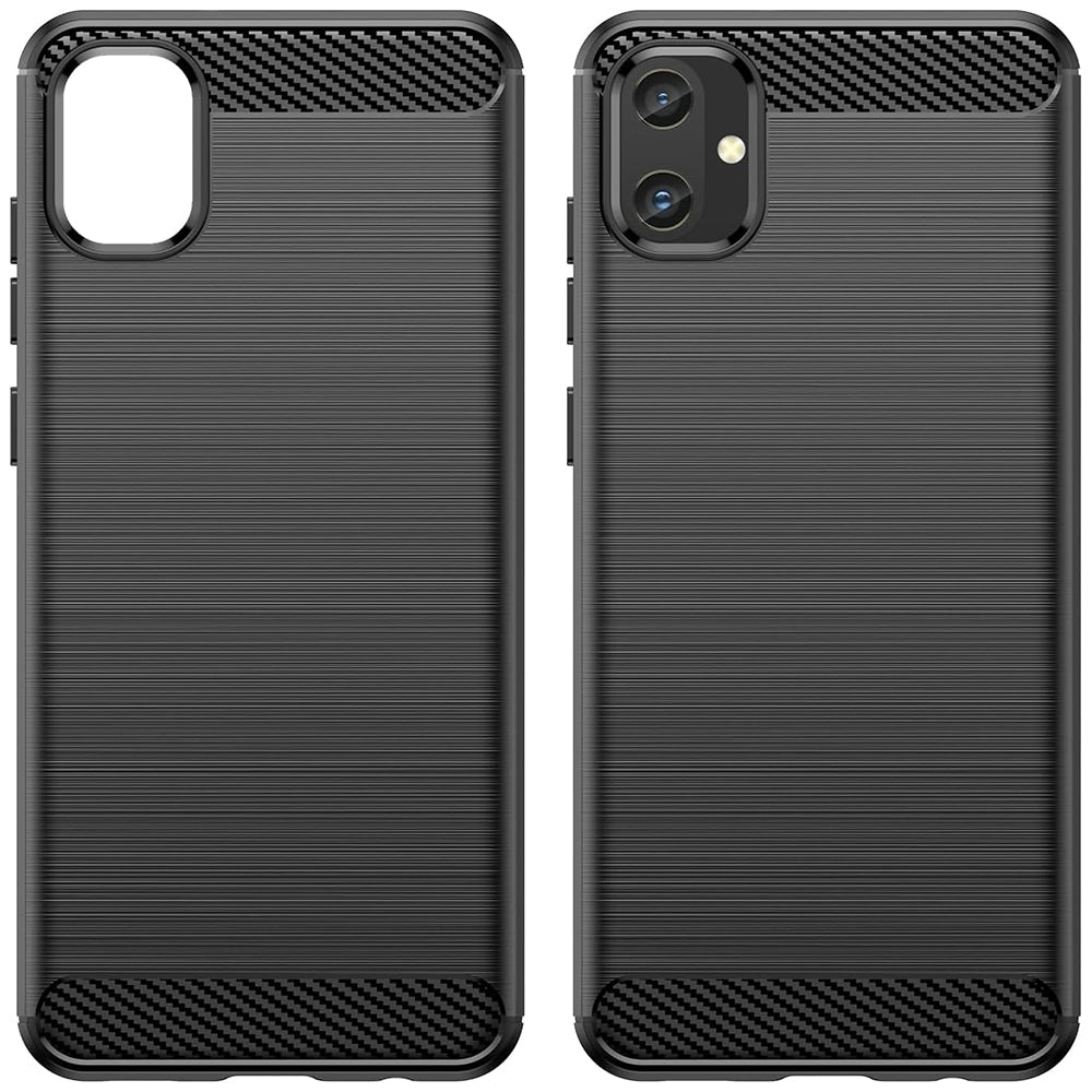Etui na Samsung Galaxy A05 A055, Techsuit, Carbon, Czarny