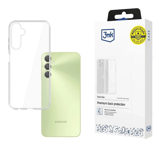 Etui na Samsung Galaxy A05s A057, 3MK, Clear, Przezroczyste