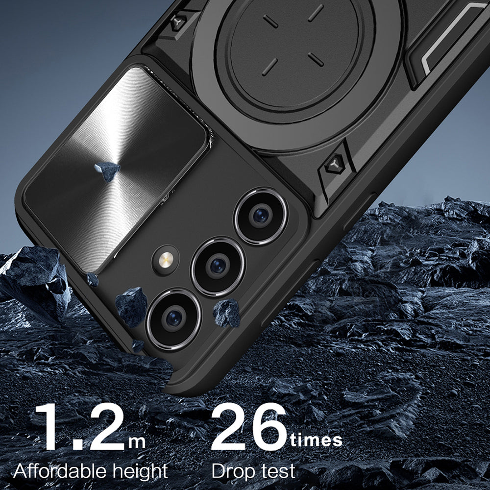 Case for Samsung Galaxy A05s A057, Techsuit, CamGuard Pro, Black