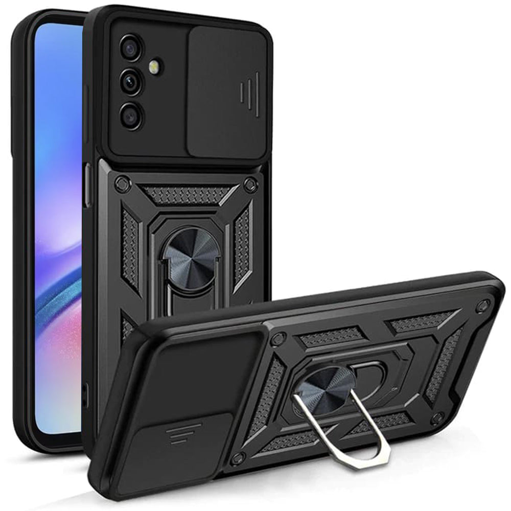 Etui na Samsung Galaxy A05s A057, Techsuit, CamShield, Czarny