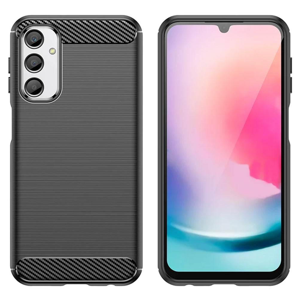 Etui na Samsung Galaxy A05s A057, Techsuit, Carbon, Czarny