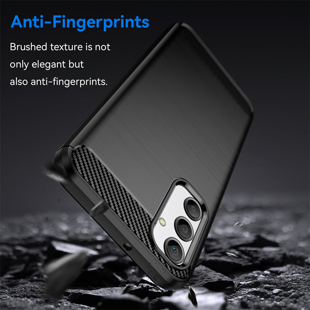 Etui na Samsung Galaxy A05s A057, Techsuit, Carbon, Czarny