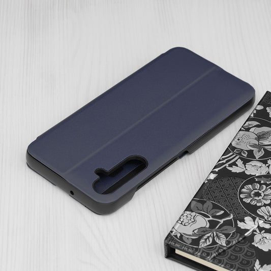 Etui na Samsung Galaxy A05s A057, Techsuit, eFold, Ciemnoniebieskie