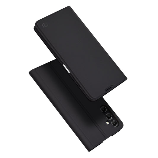 Etui na Samsung Galaxy A05s A057, Techsuit, Magskin Book, czarne