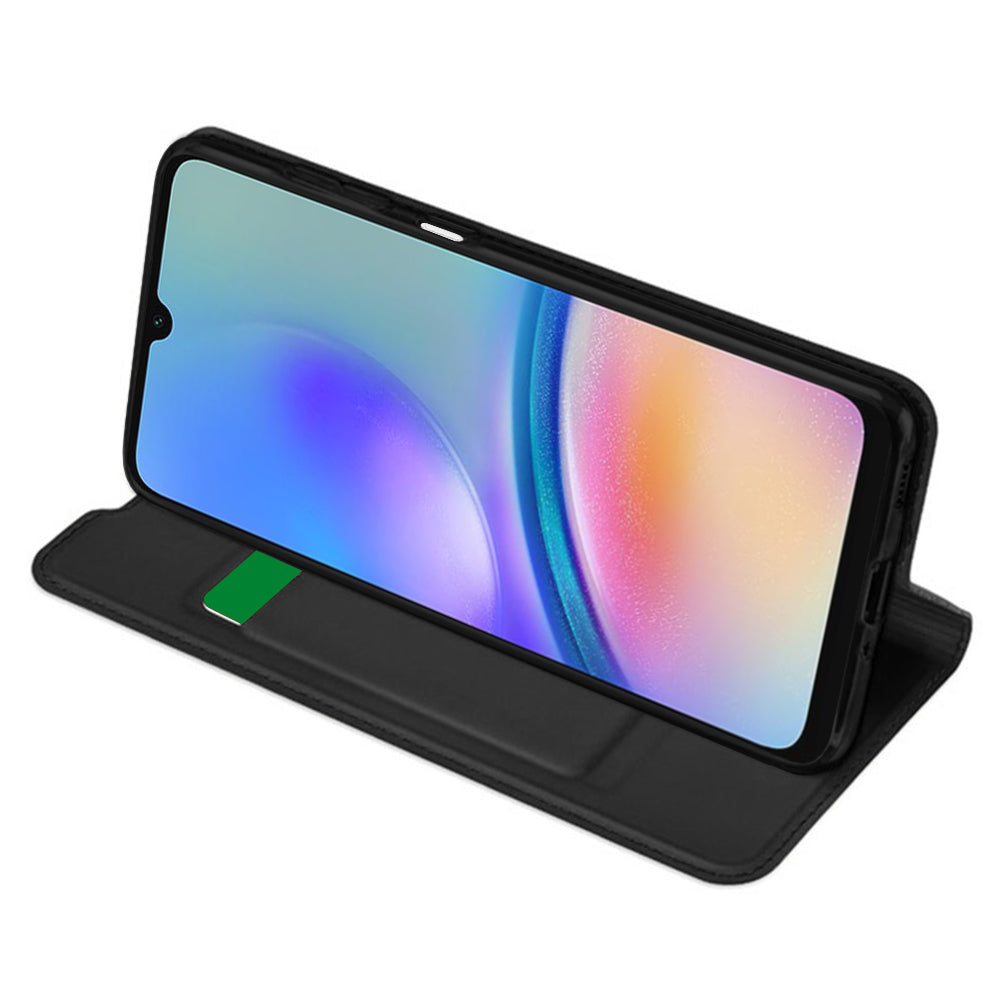 Case for Samsung Galaxy A05s A057, Techsuit, Magskin Book, Black