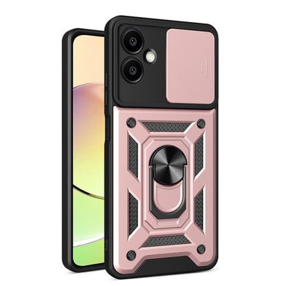 Etui na Samsung Galaxy A06 A065, Techsuit, CamShield, Różowe
