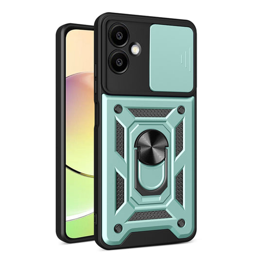 Etui na Samsung Galaxy A06 A065, Techsuit, CamShield, Zielony