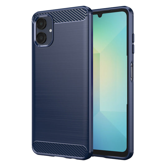 Etui na Samsung Galaxy A06 A065, Techsuit, Carbon, Niebieskie