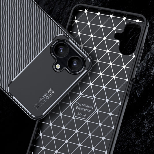 Etui na Samsung Galaxy A06 A065, Techsuit, CarbonFiber, czarne