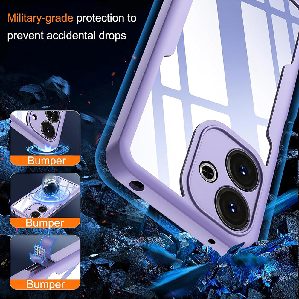 Etui na Samsung Galaxy A06 A065, Techsuit, ColorVerse 360, Niebieskie