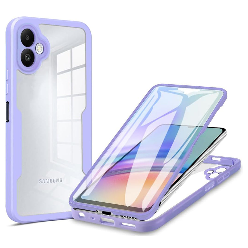 Etui na Samsung Galaxy A06 A065, Techsuit, ColorVerse 360, Fioletowy