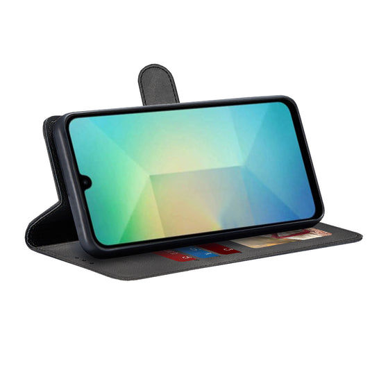 Etui na Samsung Galaxy A06 A065, Techsuit, Diary Book, czarne