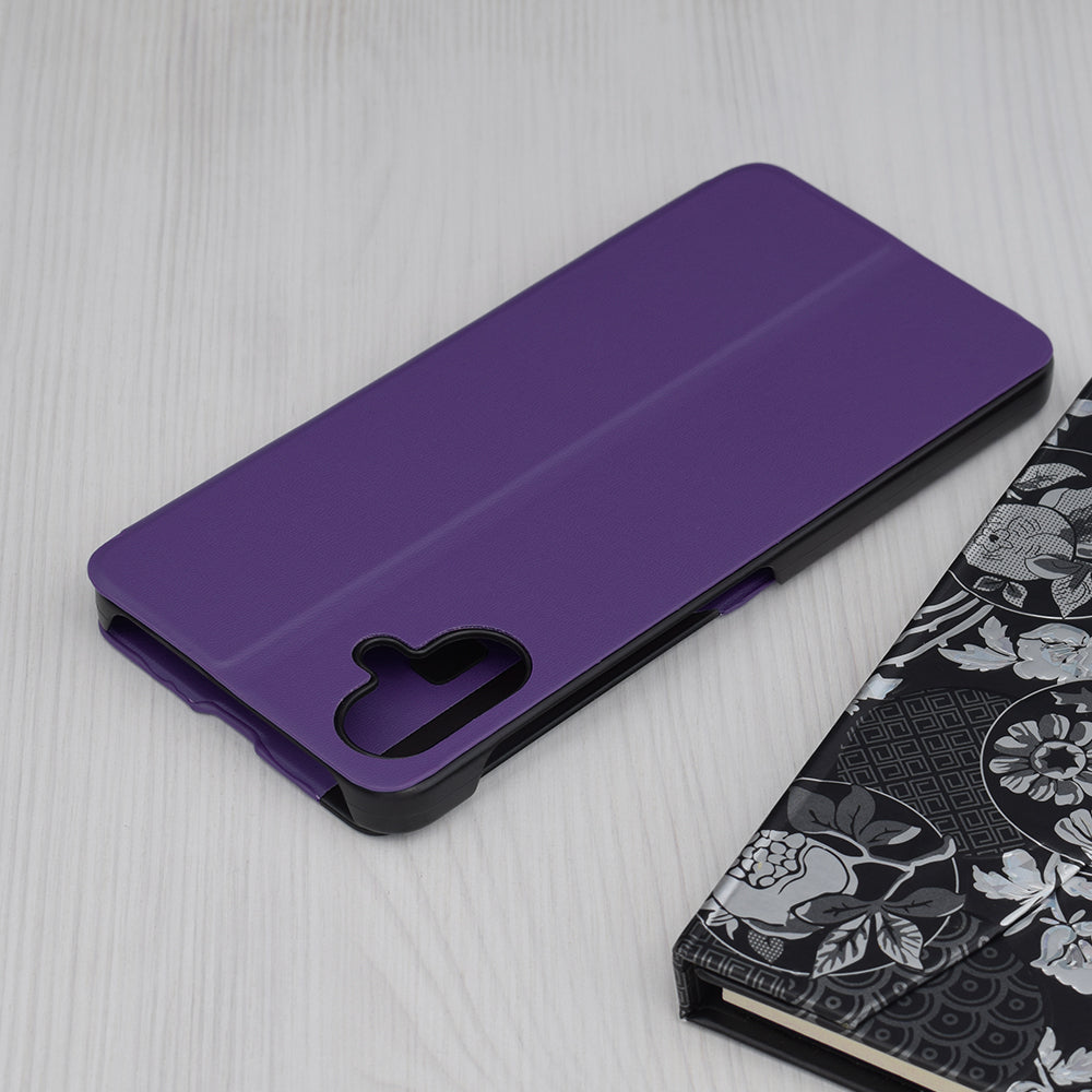 Etui na Samsung Galaxy A06 A065, Techsuit, eFold, Fioletowy