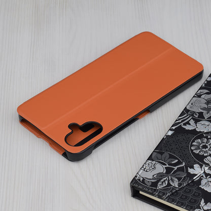 Etui na Samsung Galaxy A06 A065, Techsuit, eFold, Pomarańczowe