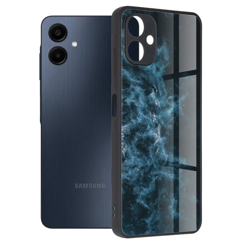Etui na Samsung Galaxy A06 A065, Techsuit, Glaze, Niebieskie