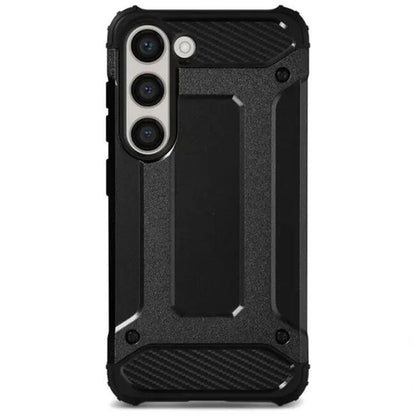 Case for Samsung Galaxy A06 A065, Techsuit, Hybrid Armor, Black