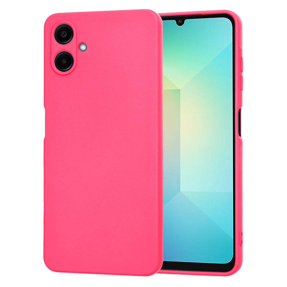 Etui na Samsung Galaxy A06 A065, Techsuit, SoftFlex, Ciemnoróżowy