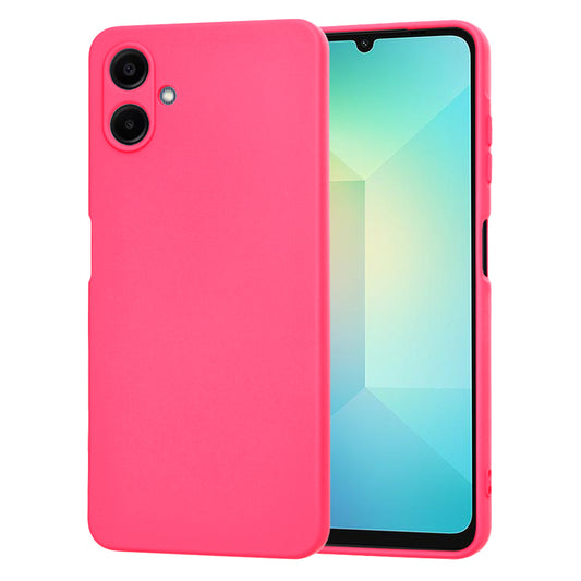 Etui na Samsung Galaxy A06 A065, Techsuit, SoftFlex, Ciemnoróżowy