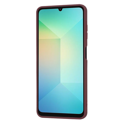 Etui na Samsung Galaxy A06 A065, Techsuit, SoftFlex, Wiśniowy