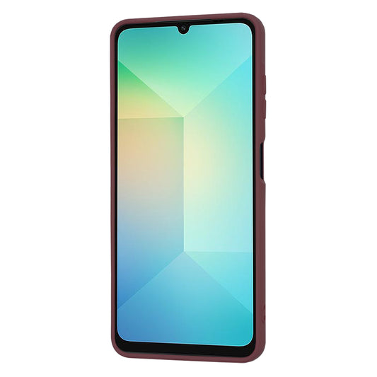 Etui na Samsung Galaxy A06 A065, Techsuit, SoftFlex, Wiśniowy