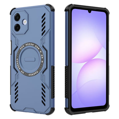 Etui MagSafe do Samsung Galaxy A07 4G A075, Techsuit, ArmorMag, Niebieskie