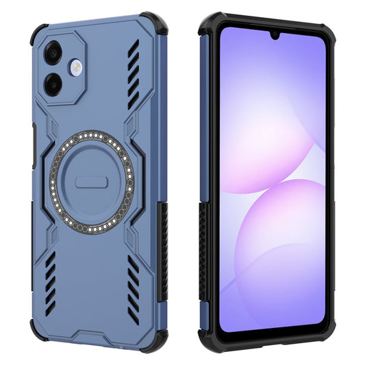 Etui MagSafe do Samsung Galaxy A07 4G A075, Techsuit, ArmorMag, Niebieskie