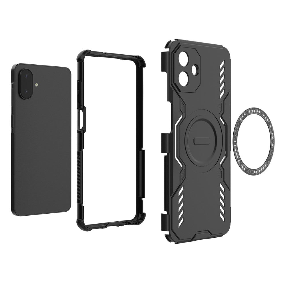 Etui MagSafe do Samsung Galaxy A07 4G A075, Techsuit, ArmorMag, Niebieskie